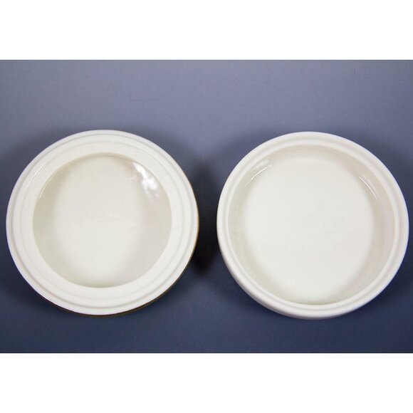 Mikasa Holiday Elegance Porcelain Poinsettia Covered Box 3.5" FK001/420 NEW - Picture 4 of 6